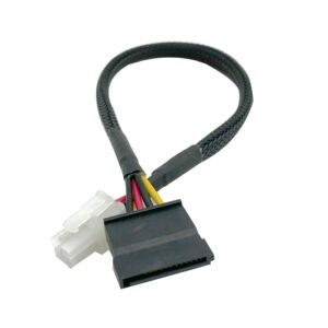 Sata power to 4 pin ATX